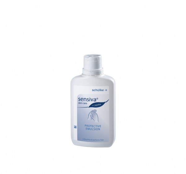 Schülke sensiva® protective emulsion | Schutz-Lotion | 150 ml Kittelflasche