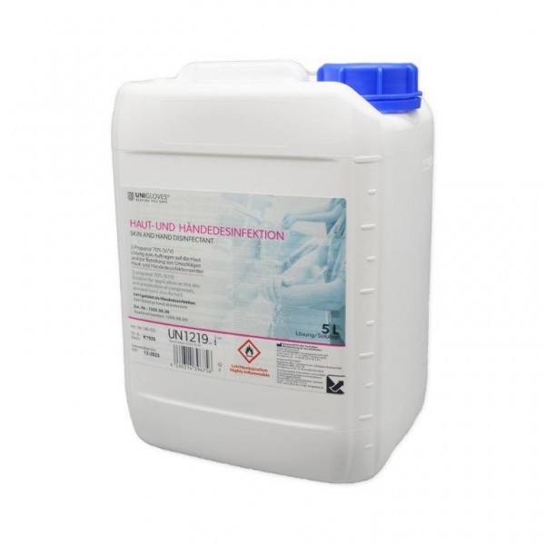 Unigloves | Haut- u. Händedesinfektion | 5 Liter
