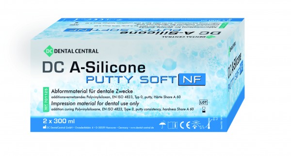 DC A-Silicone Putty soft NF 2 x 300 ml in der Dose