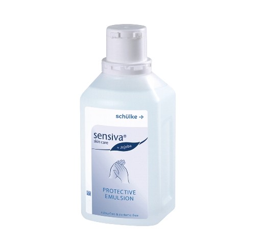 Schülke sensiva® protective emulsion | Schutz-Lotion | 500ml Flasche