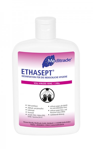 Meditrade Ethasept® Händedesinfektion | 150 ml Flasche