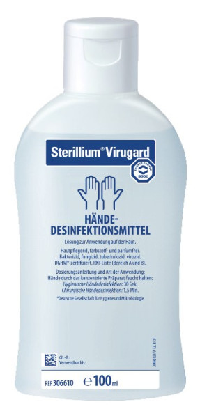 Sterillium® Virugard Händedesinfektion | Kittelflasche | 100 ml