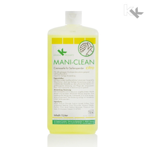 KK Mani-Clean Citro 1 Liter Euroblock-Flasche