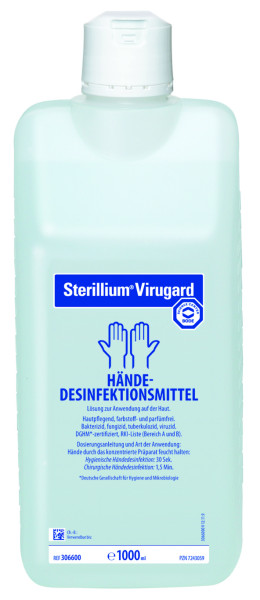 Sterillium® Virugard Händedesinfektion | Flasche | 1000ml