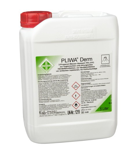 PLIWA® Derm Händedesinfektion 5 Liter