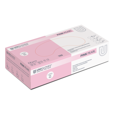 Unigloves Nitrilhandschuhe PINK PEARL | XS-L | 100 Stück/Box