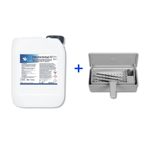 KK Instrumentenbad NF 10 Liter + Desinfektionswanne im Set