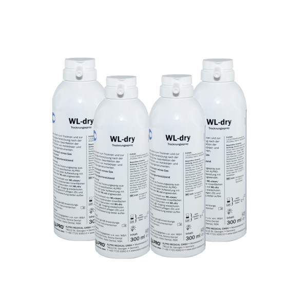 WL-dry Trocknungspray 4 x 300 ml